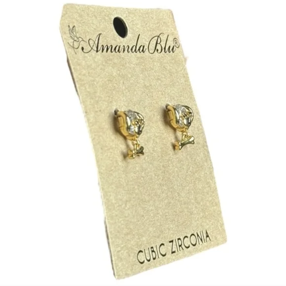 Amanda Blu Dog & Bone Earrings - Picture 4 of 5